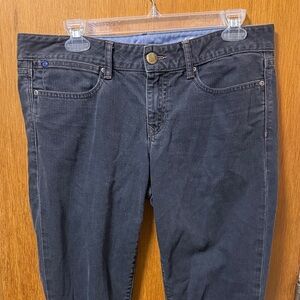 GAP Faded Black Skinny Leg Jeans